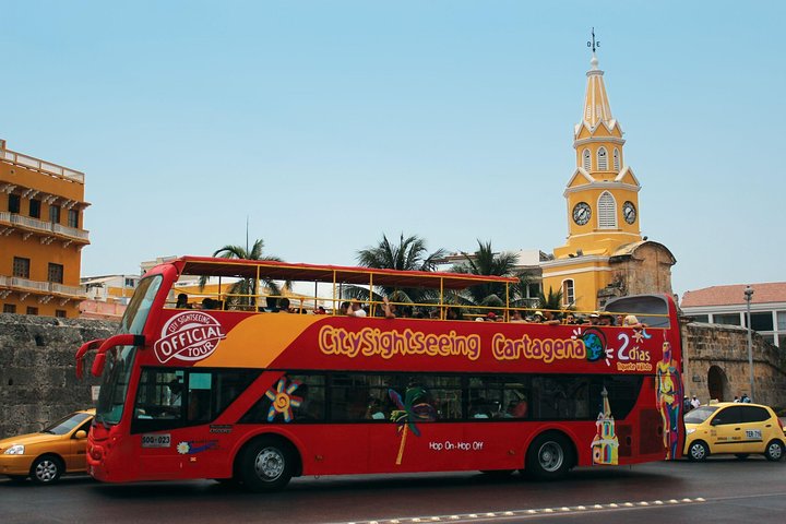 City Sightseeing Cartagena Hop-On Hop-Off Bus Tour Shore Excursion - Image 1