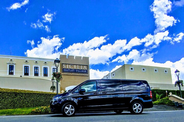 Private taxi from Catania (everywhere) to Sicilia Outlet Village (or viceversa) - Image 1