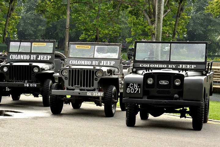 Colombo City Tour by Vietnam War Jeep from Colombo Port - Image 1