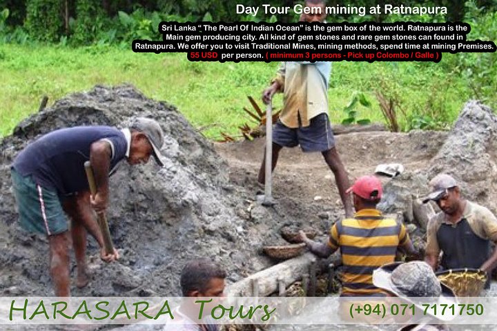 Gem mining day tour at Rathnapura (Harasara Tours) - Image 2