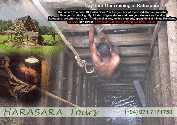 Gem mining day tour at Rathnapura (Harasara Tours) - Image 1