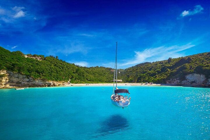 Luxury Private Cruise to Paxos, Antipaxos & Blue Caves with Lunch - Image 1