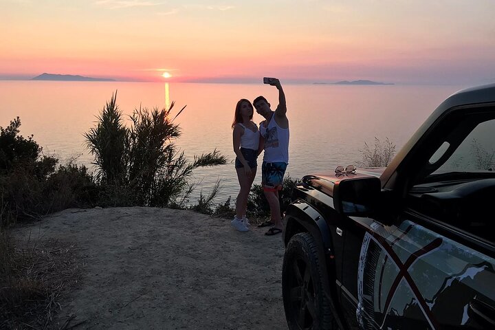 Private Sunset Jeep Safari in North West Corfu with Dinner - Image 2