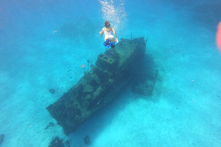 Bavarian Fiesta Snorkel Activity in Glass Bottom Boat at San Miguel de Cozumel - Image 1