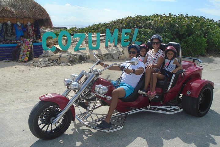 Cozumel Sightseeing Trike Tour with Lunch - Image 1