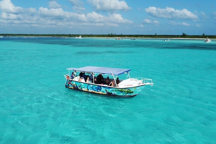 Discover Cozumel's Reef: Glass-bottom Boat Snorkeling Adventure - Image 1