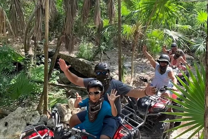 Full Day Private ATV Tour to Tequilera and Mayan Caves - Image 1