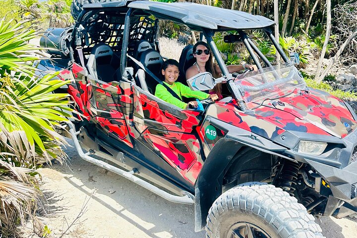 Private Jeep & Polaris RZR: San Gervasio Mayan Ruins & Snorkeling - Image 1