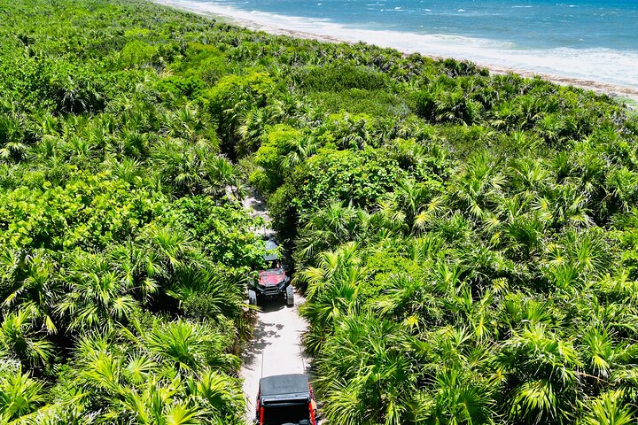 Private Jeep & Polaris RZR: San Gervasio Mayan Ruins & Snorkeling - Image 2