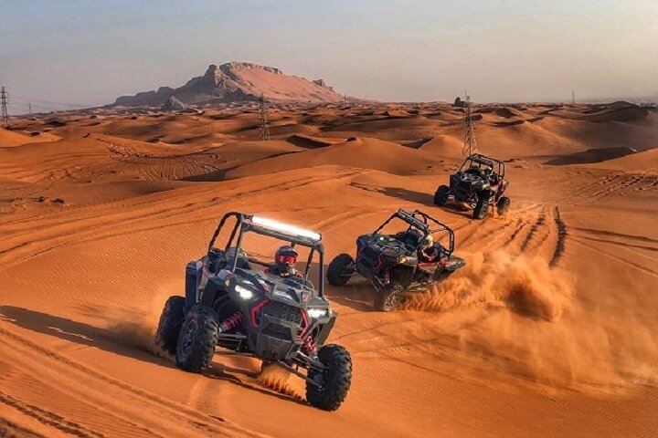 1 Hour Buggy Ride Self-Drive With Camel Ride And Sandboarding  - Image 1