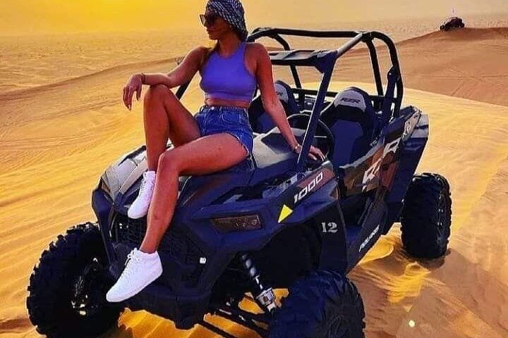 1-Hour Dune Buggy Self Drive with Camel Ride and Sand Boarding in Red Dunes - Image 3