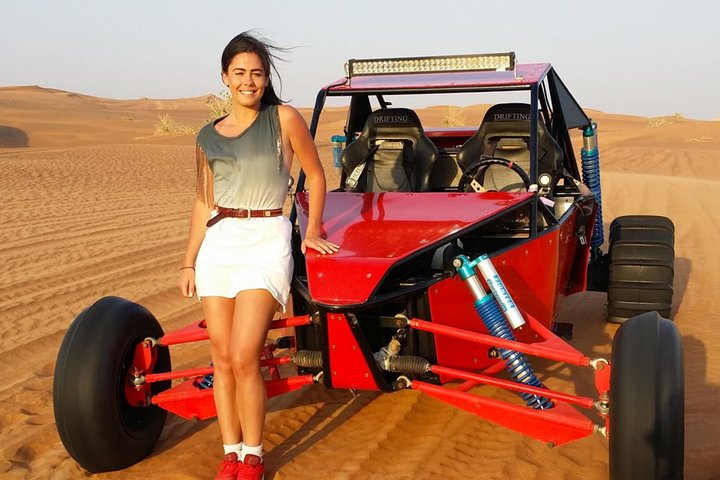 1-Hour Dunes Buggy Self-drive, Camel Riding, Sand Boarding In Red Desert Dunes - Image 1