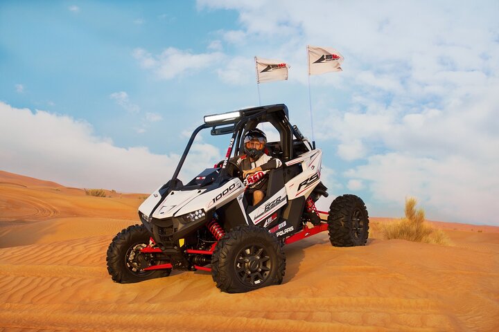 1- Seater Polaris RZR RS1 Buggy Tours in Dubai - Image 2
