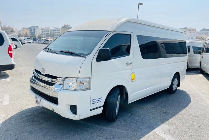 10 Seater Toyota Haice Tourist MiniVan Rental Dubai - Image 1