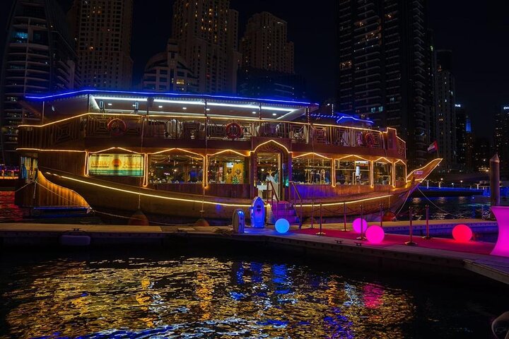 2-Hour Dubai Marina Dinner Cruise - Image 1