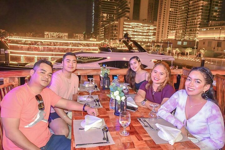 2 Hours Dhow Dinner Cruise with Helicopter Ride in Dubai - Image 4
