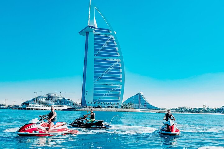 30 Mins Jet Ski Tour Burj al Arab and Burj Khalifa, Dowtown Dubai - Image 3