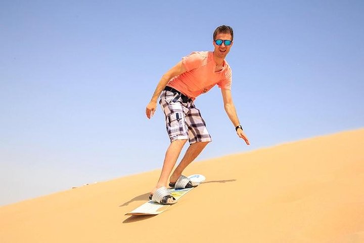 30 Mins Quad Bike, Desert Safari with BBQ Dinner and Camel Ride in Dubai - Image 5