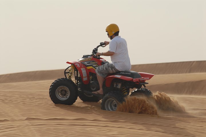 4x4 ATV Quad Biking 01 hour Dubai Desert, ATV Quad bike Desert excursion Dubai - Image 1