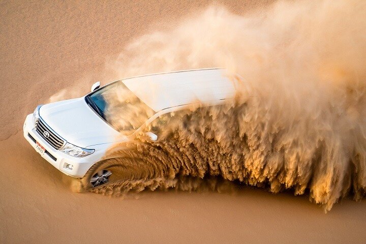 4x4 Desert Safari With Dinner and Private Pick up - Image 1