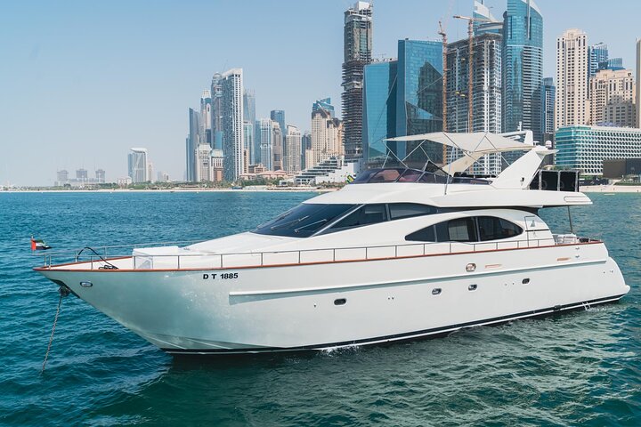 A Royal Voyage : 75 ft Premium Luxurious Yacht Cruise in Dubai - Image 2