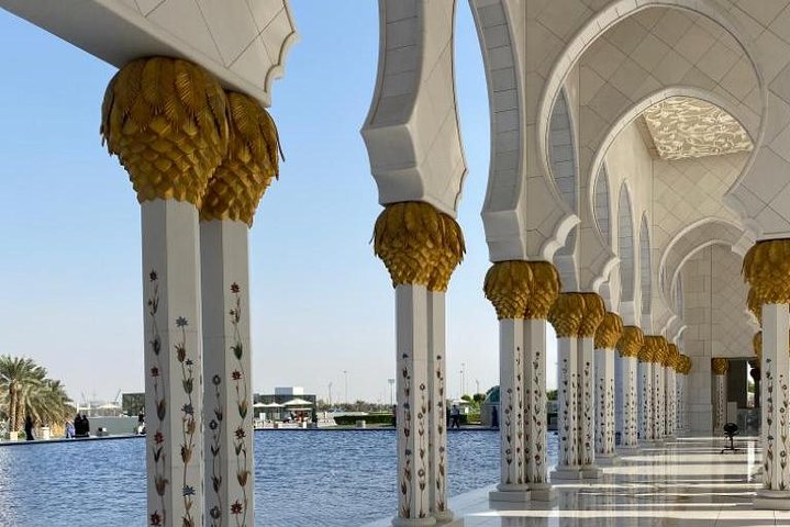 Abu Dhabi Day Trip with Grand Mosque and louvre Abu Dhabi - Image 1