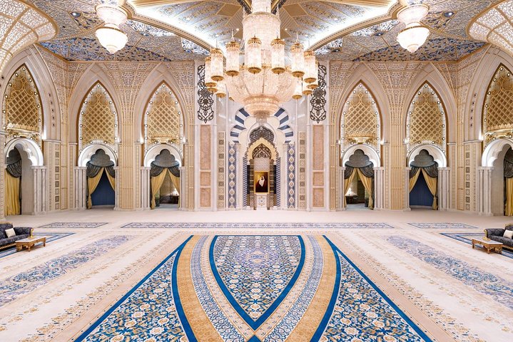 Abu Dhabi Sheikh zayed Grand Mosque with Louvre & Qasr Al Watan Palace - Image 2