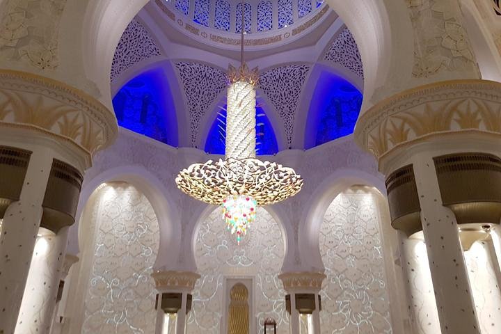 Abu Dhabi Sheikh Zayed Mosque tour Ferrari world outside visit - Image 2