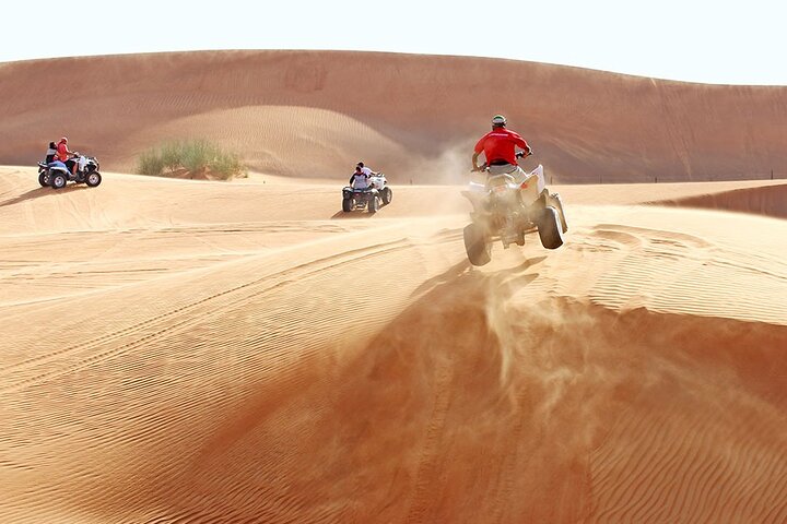 Adventure Quad Bike Safari, Camel Ride & Sandboarding - Image 1
