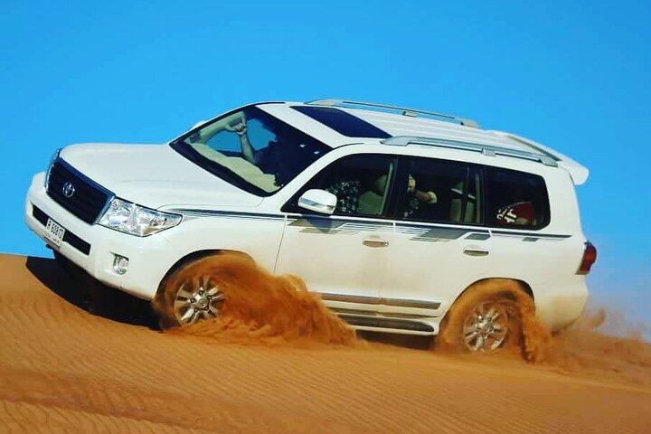 Arabian Desert Safari with BBQ Dinner & Camel Riding - Image 3