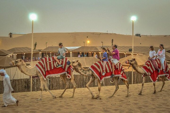 Arabian Desert Safari with BBQ Dinner & Camel Riding - Image 4