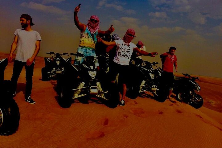 ATV Quad Bike Self-drive In Open Desert With BBQ Dinner And Live Shows - Image 2