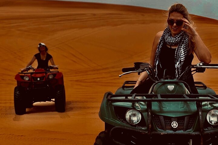 ATV Quad Bike Self-drive In Open Desert With BBQ Dinner And Live Shows - Image 1