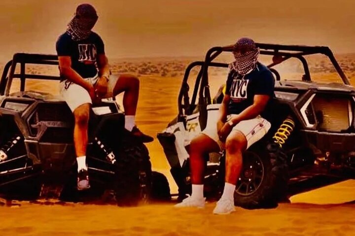 Buggy Ride 30 minutes with Full Evening Desert Safari - Image 1