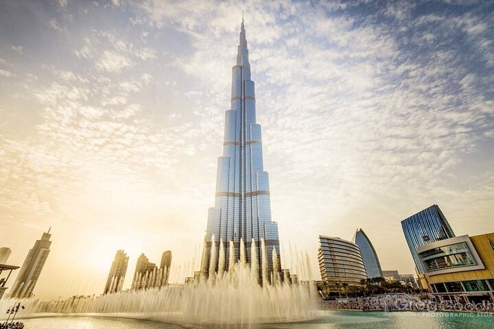 Burj Khalifa at the top & Under water zoo aquarium with Transfer - Image 1