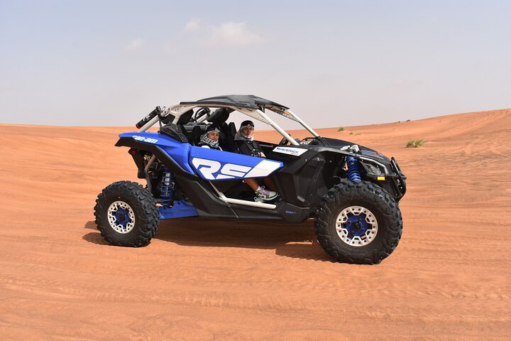 Can-am Maverick X3 Rs Turbo Dubai with sand boarding and camels - Image 4