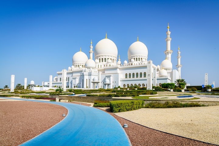 Combo Half-Day Sheikh Zayed Mosque & Dubai Evening Desert Safari - Image 1