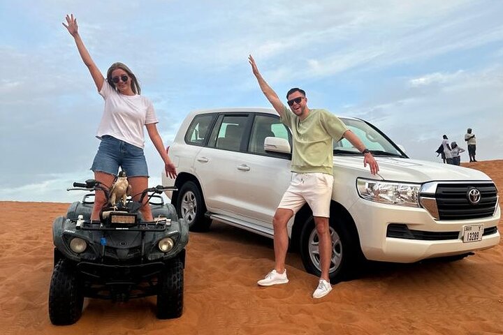 Desert Excursion & Quad bike Sand Board Camel Ride BBQ Dinner - Image 4