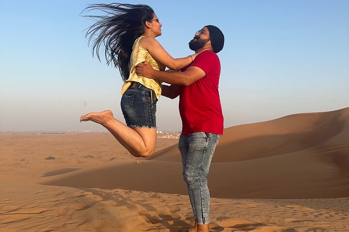 Desert Excursion with Camel Ride Sand Board & BBQ Dinner  - Image 5