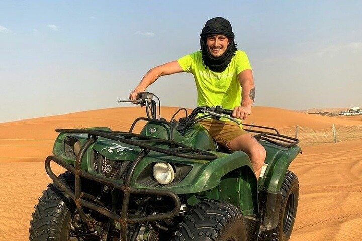 Desert Quad Biking Tour and Sand Boarding with Dinner in Dubai - Image 5