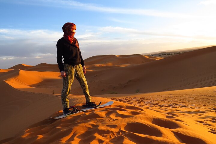 Desert Quad Biking Tour and Sand Boarding with Dinner in Dubai - Image 3