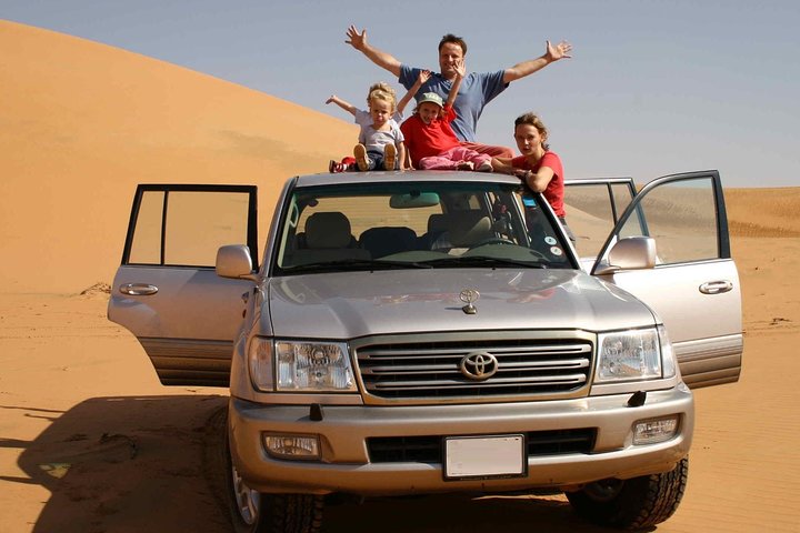 Desert Safari 4x4 Drive With Camel Ride,Belly DanceTanura & Fire Show BBQ Dinner - Image 4