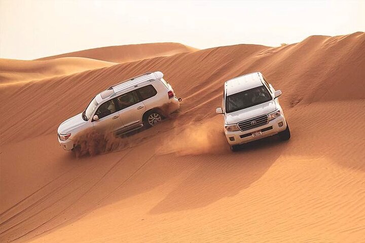 Desert Safari and Quad Bike Experience in Dubai with Dinner - Image 1