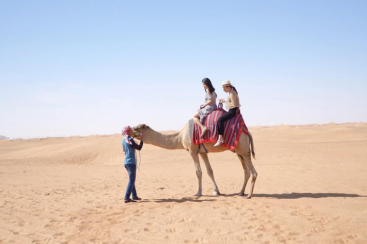 Desert Safari Morning with Camel Ride and Sand Boarding - Image 3
