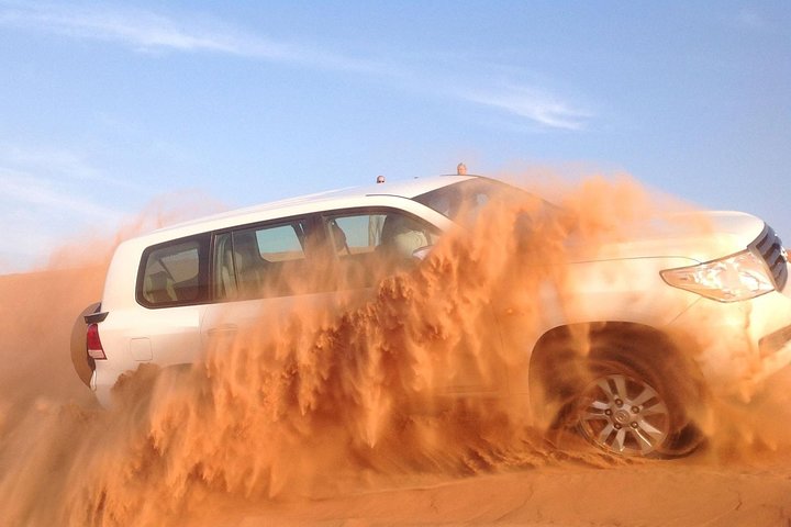 Desert Safari Morning with Camel Ride and Sand Boarding - Image 1