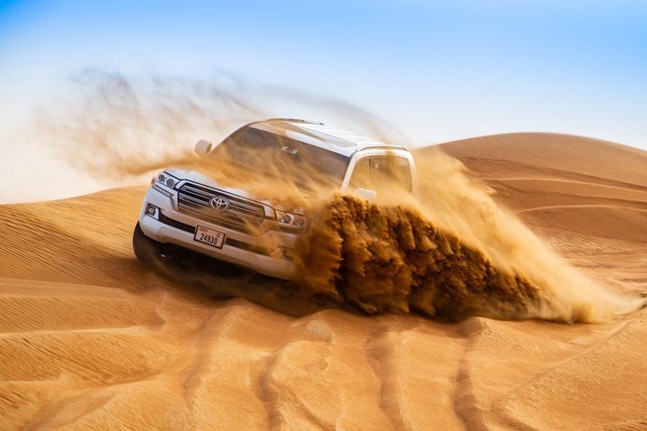  Desert Safari (Premium Luxury VIP) 5* Live BBQ Dinner open buffet tables chair  - Image 3
