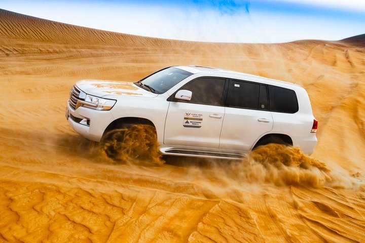  Desert Safari (Premium Luxury VIP) 5* Live BBQ Dinner open buffet tables chair  - Image 2