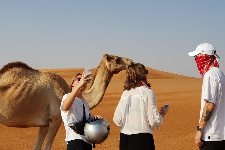 Desert Safari, Quad Bike, Sand Boarding, Camel Ride, Camp Dinner - Image 3