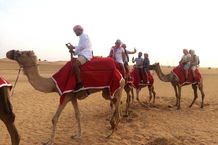 Desert Safari, Quad Bike, Sand Boarding, Camel Ride, Camp Dinner - Image 5