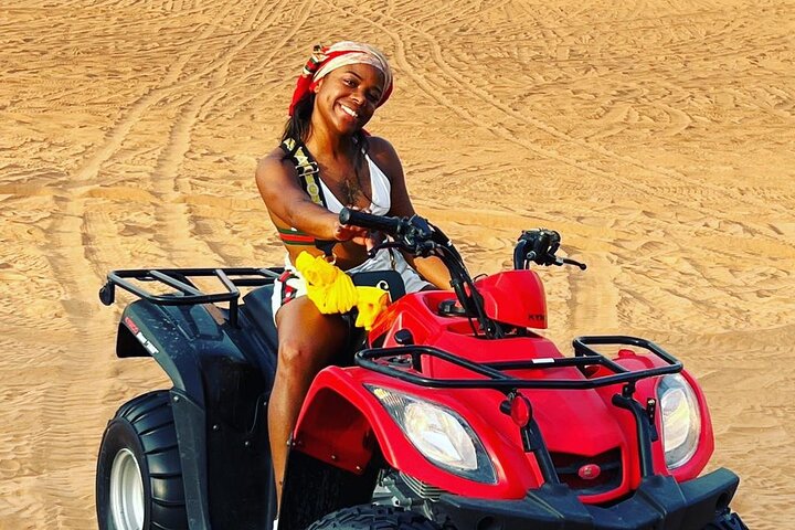 Desert Safari with BBQ Dinner and Camel Ride - Image 2